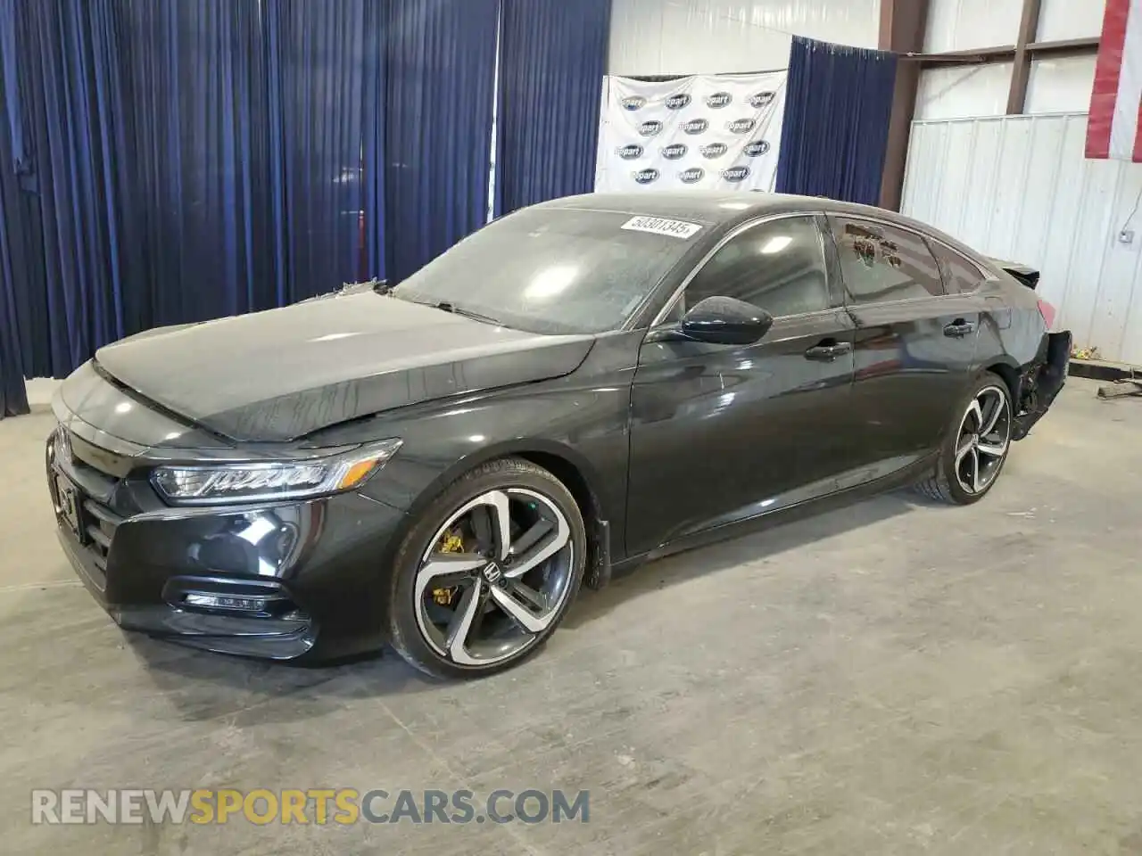 1 Photograph of a damaged car 1HGCV2F38LA012490 HONDA ACCORD 2020