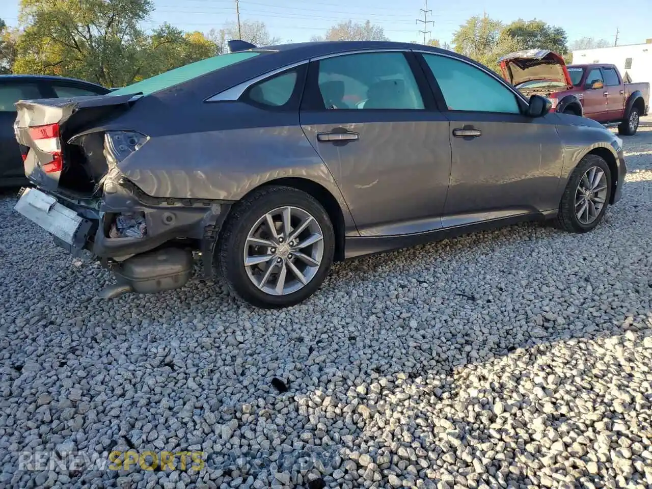 3 Photograph of a damaged car 1HGCV1F10MA004278 HONDA ACCORD 2021