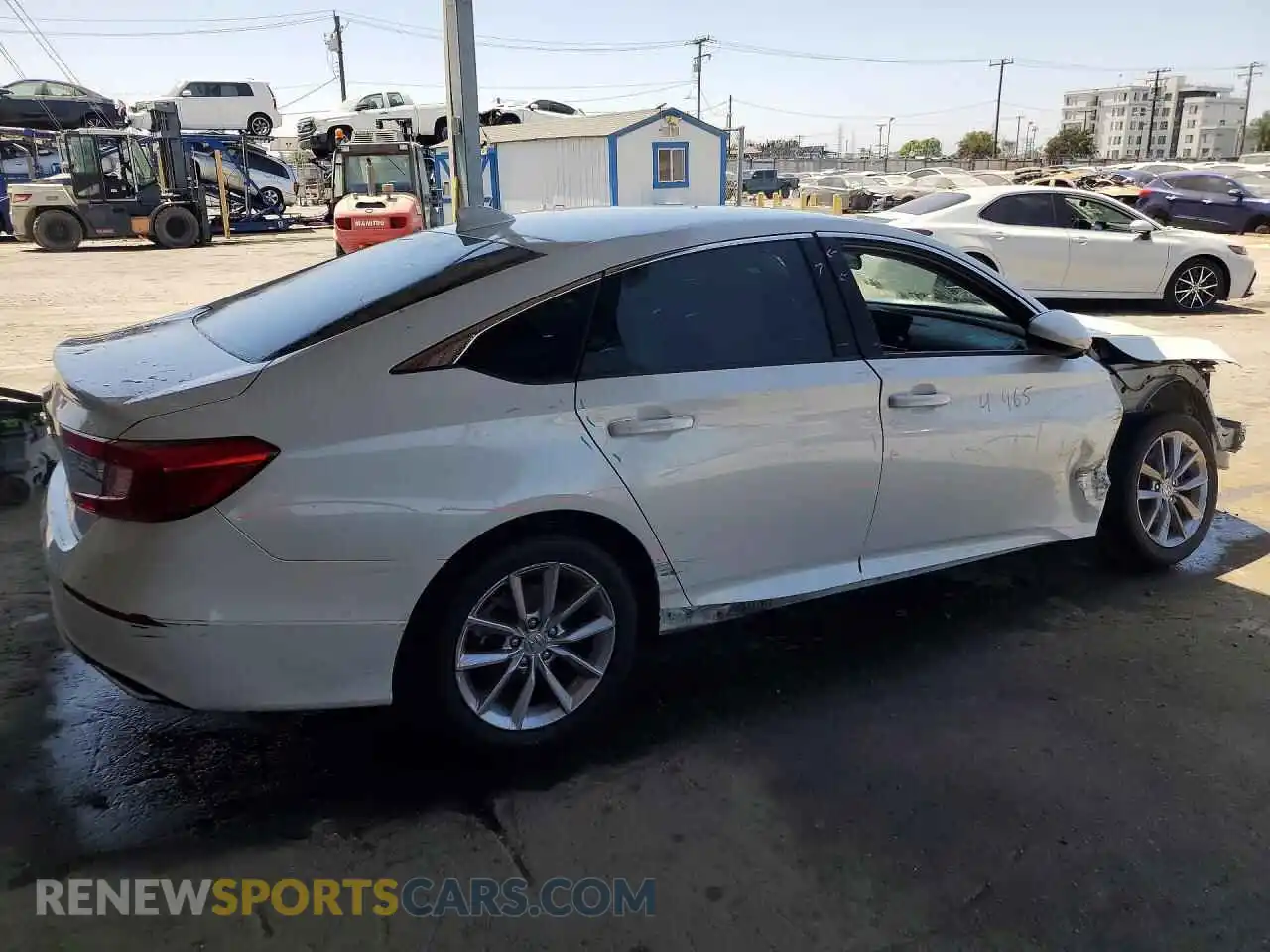 3 Photograph of a damaged car 1HGCV1F10MA008993 HONDA ACCORD 2021
