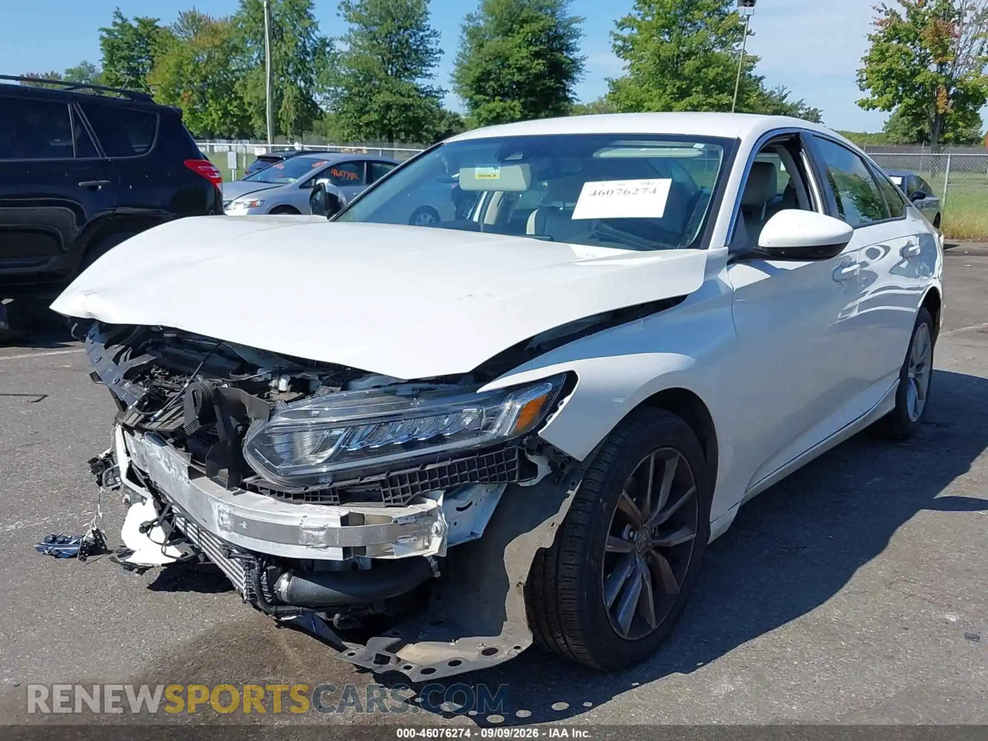 2 fotografías del automóvil dañado 1HGCV1F10MA011750 HONDA ACCORD 2021