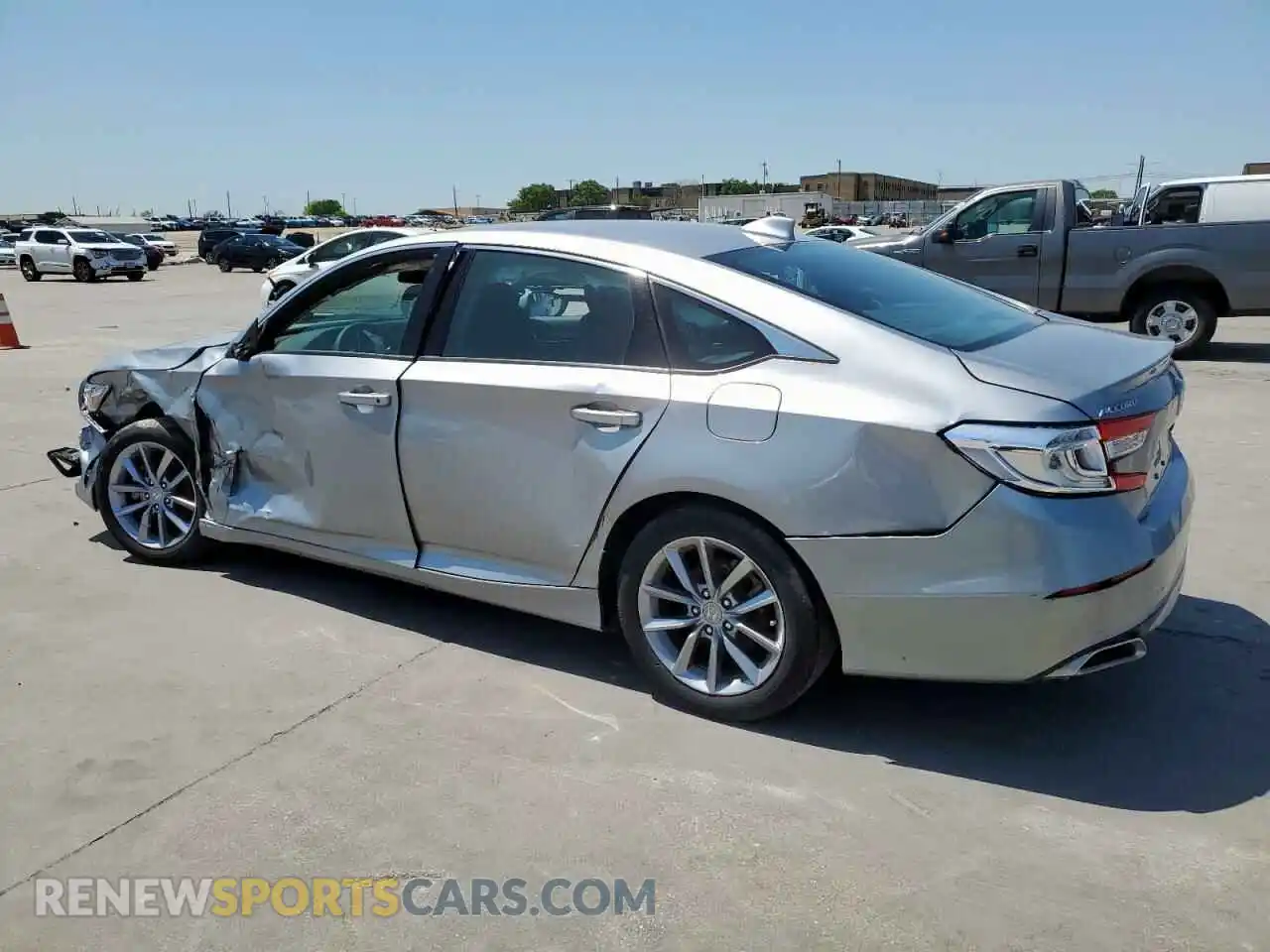 2 fotografías del automóvil dañado 1HGCV1F10MA015443 HONDA ACCORD 2021