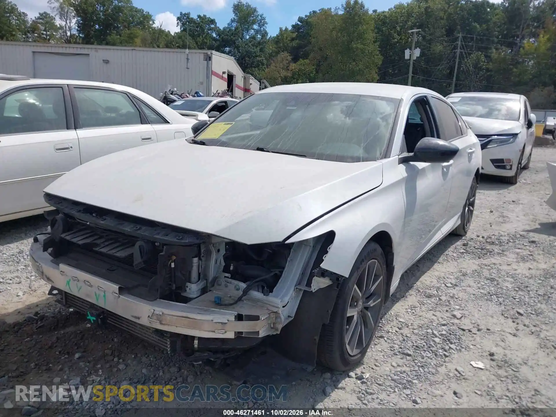 2 fotografías del automóvil dañado 1HGCV1F10MA016673 HONDA ACCORD 2021