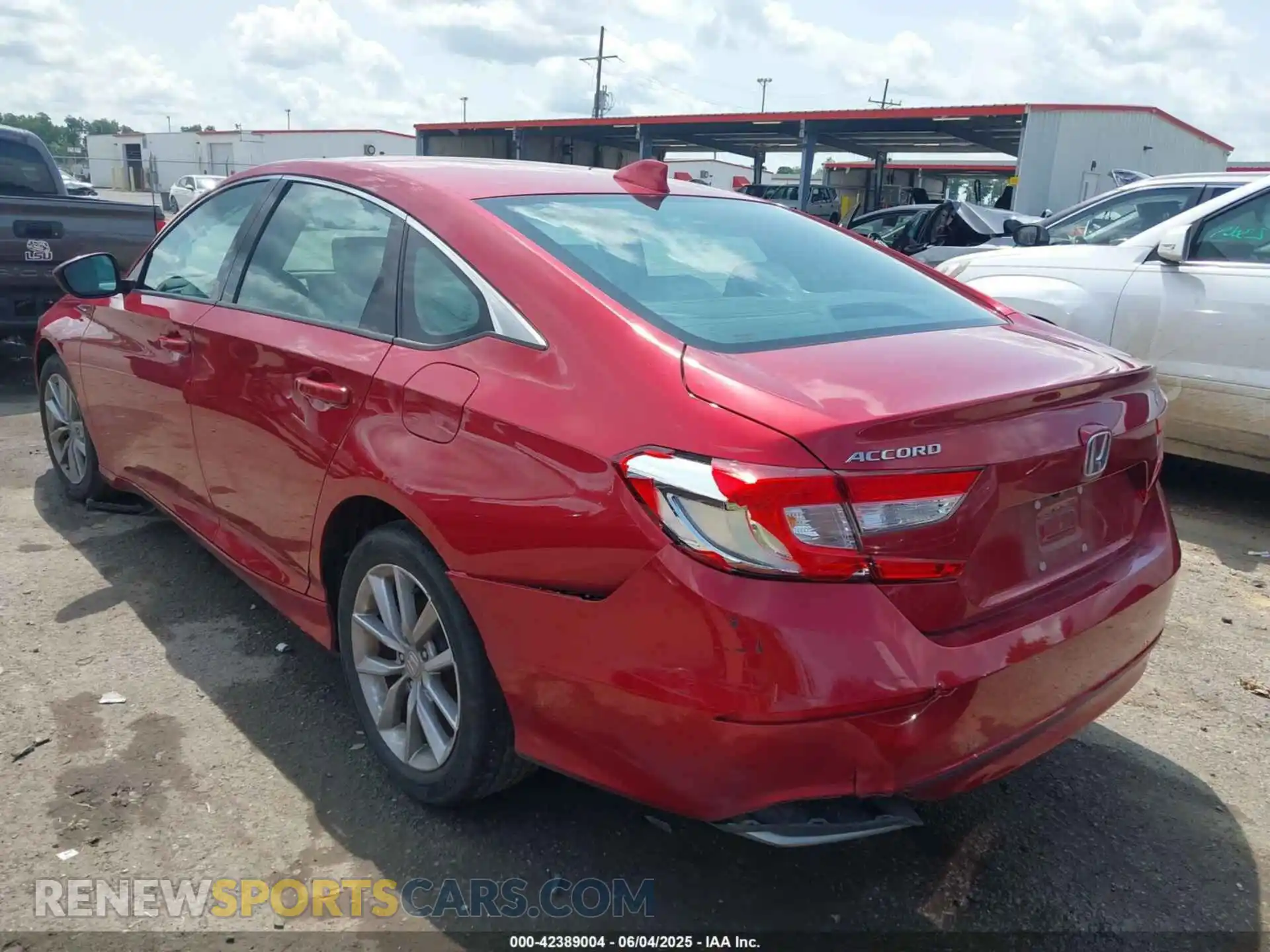 3 Photograph of a damaged car 1HGCV1F10MA028435 HONDA ACCORD 2021