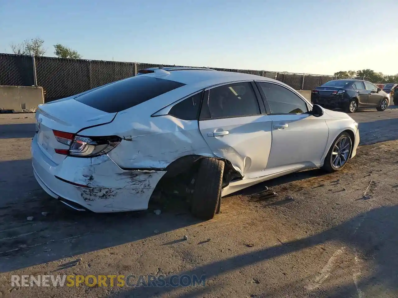 3 Photograph of a damaged car 1HGCV1F10MA045980 HONDA ACCORD 2021