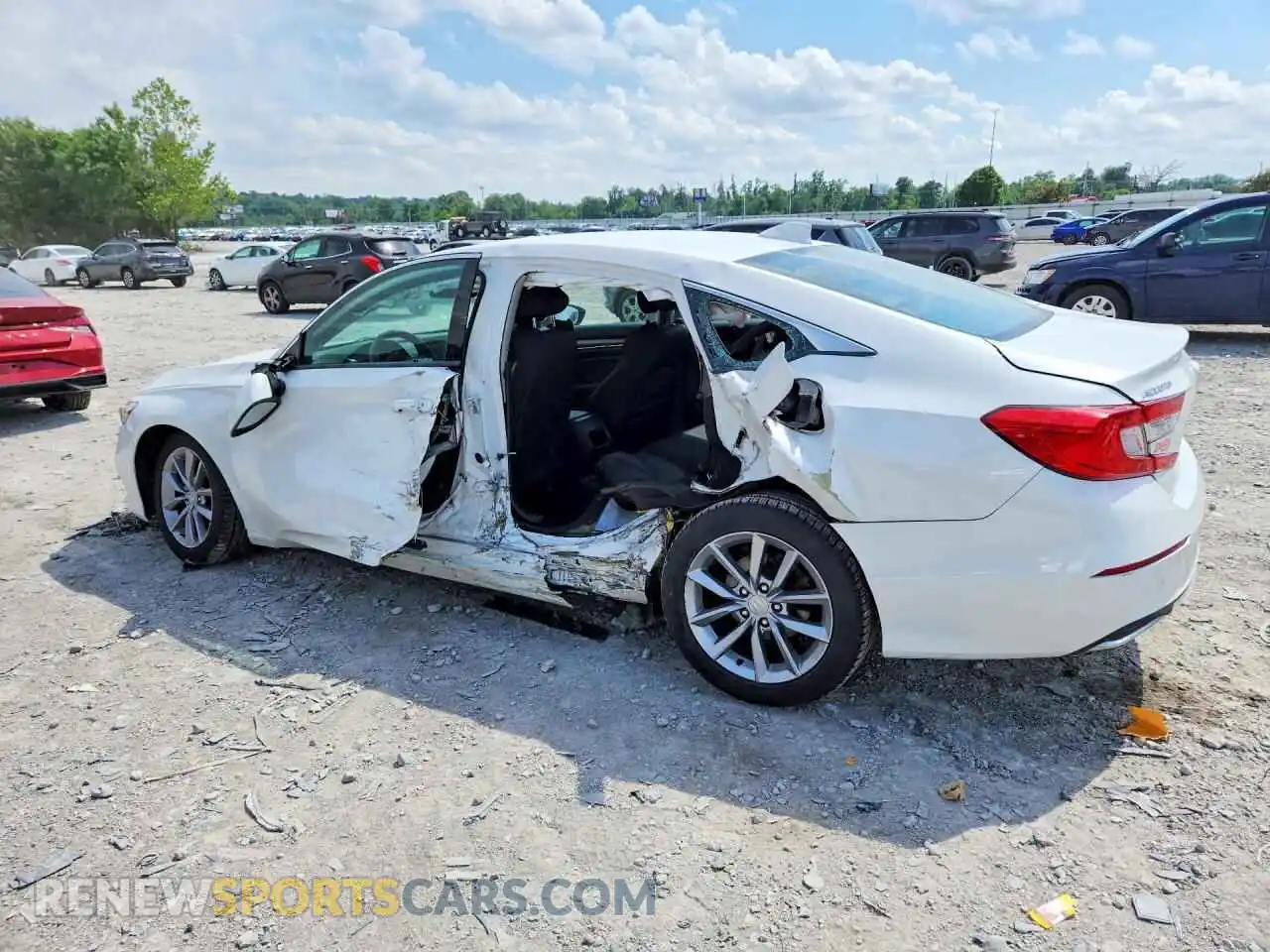 2 Фотография поврежденного автомобиля 1HGCV1F10MA061483 HONDA ACCORD 2021