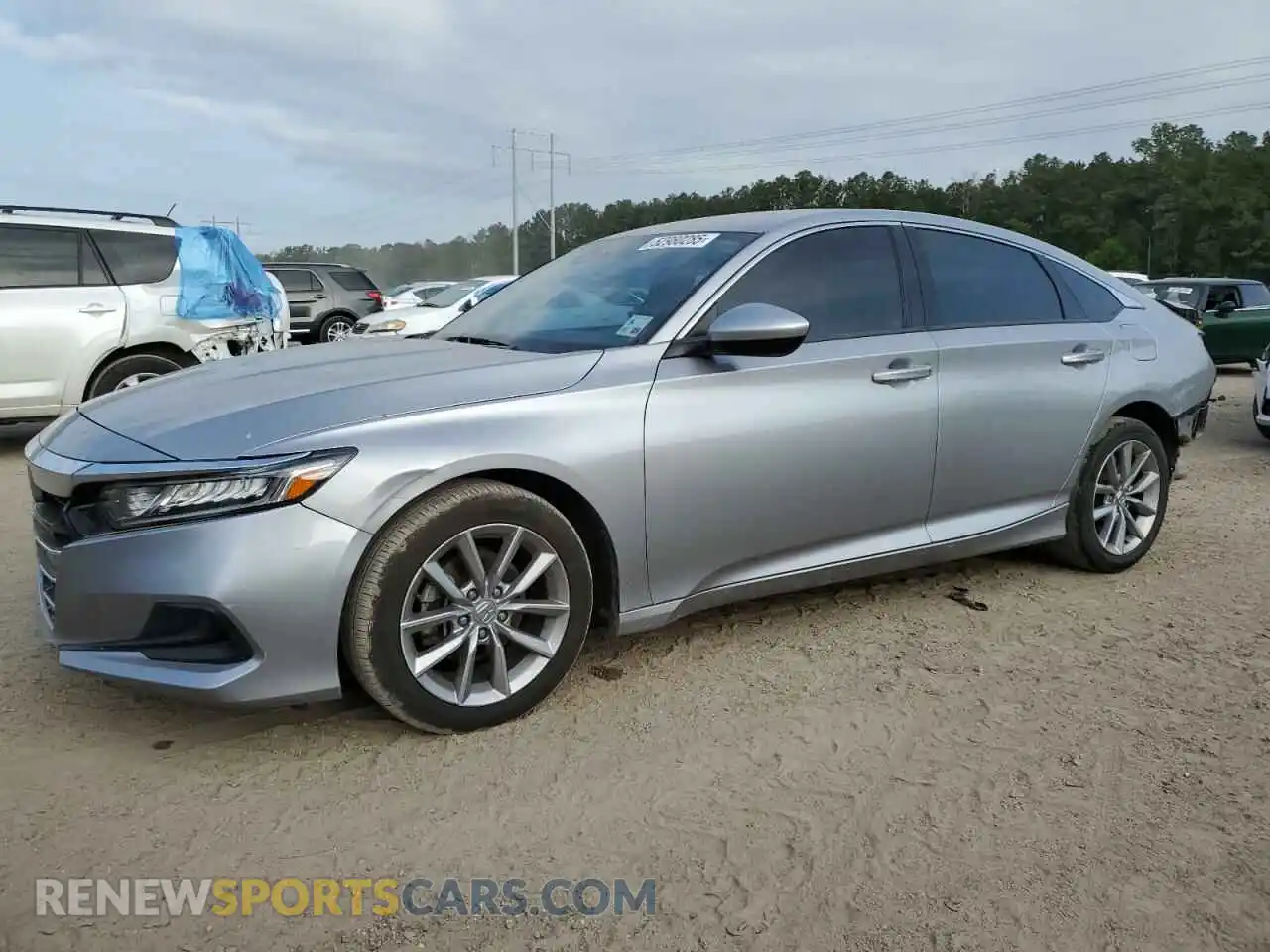 1 Photograph of a damaged car 1HGCV1F10MA068448 HONDA ACCORD 2021