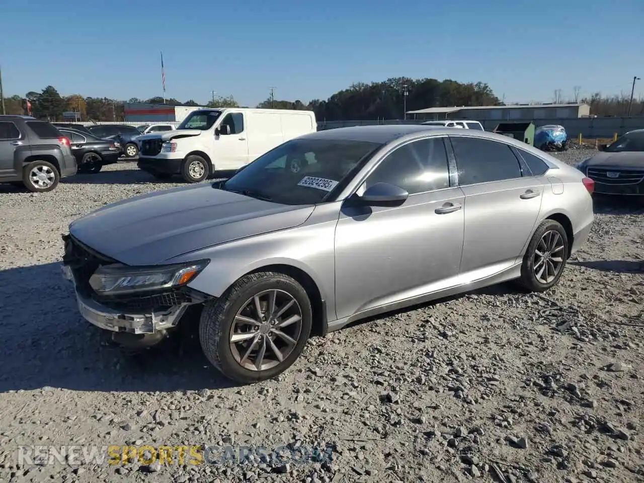 1 Photograph of a damaged car 1HGCV1F10MA071530 HONDA ACCORD 2021