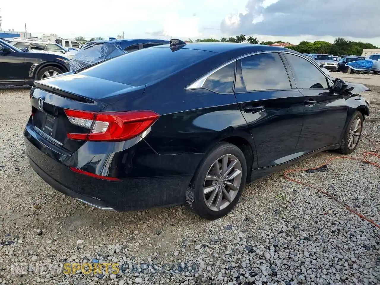 3 fotografías del automóvil dañado 1HGCV1F11MA027164 HONDA ACCORD 2021