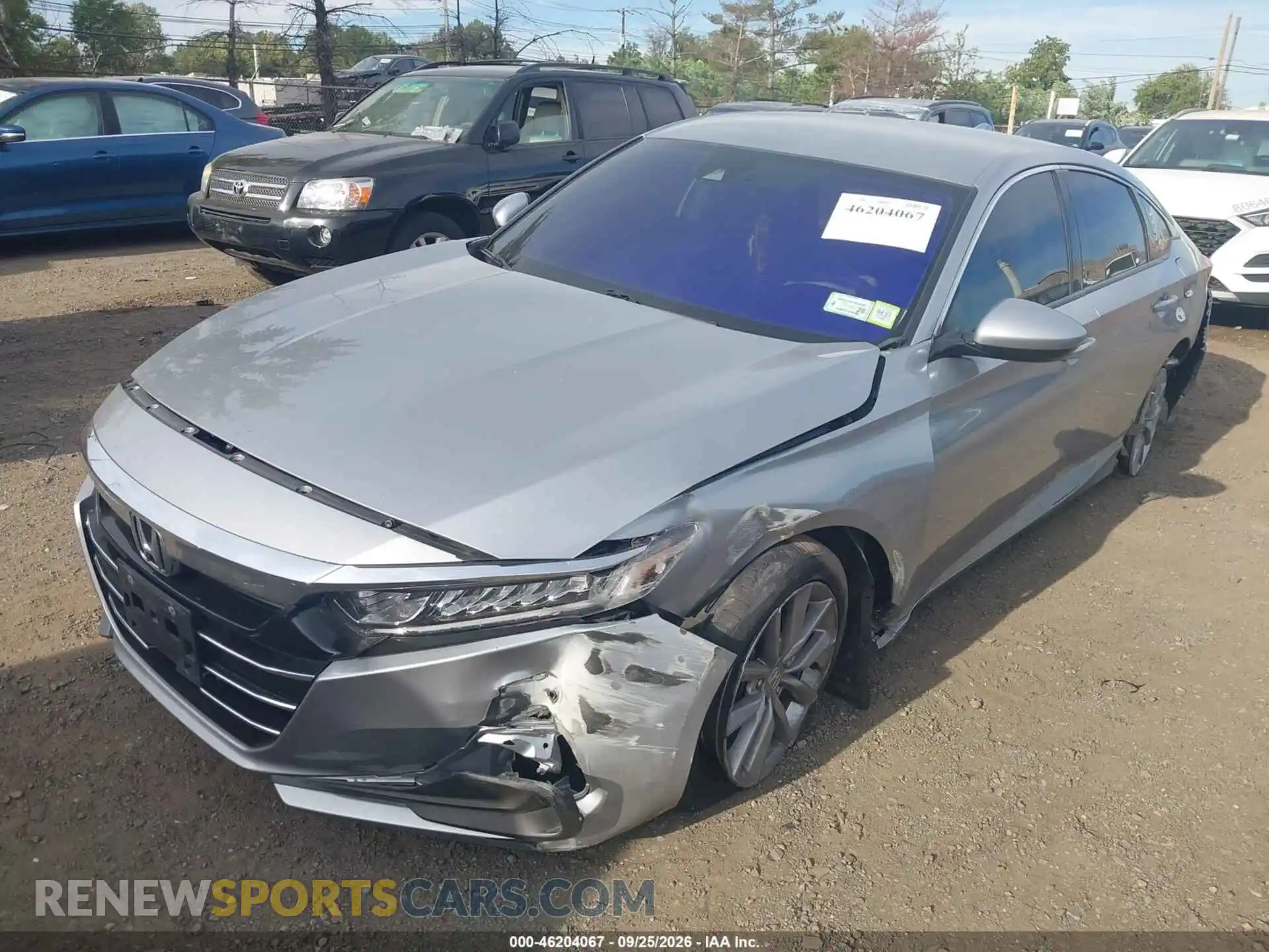 2 Фотография поврежденного автомобиля 1HGCV1F11MA035037 HONDA ACCORD 2021