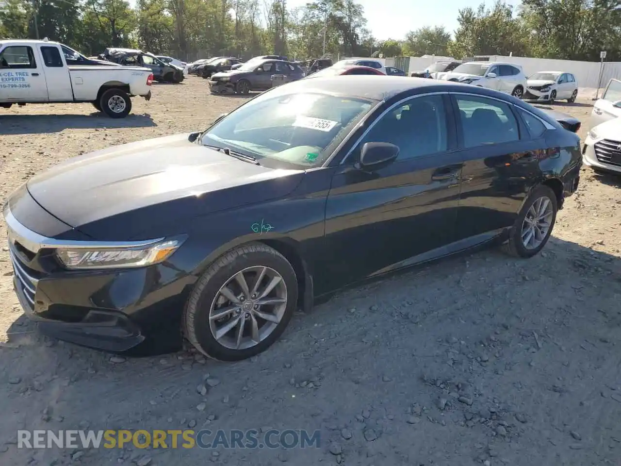 1 Photograph of a damaged car 1HGCV1F11MA038469 HONDA ACCORD 2021