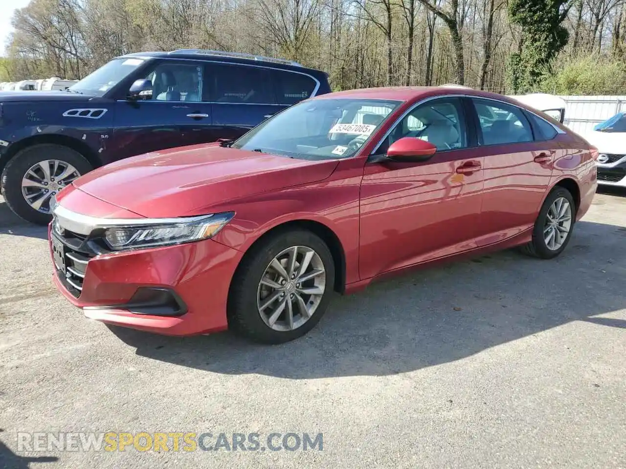 1 Photograph of a damaged car 1HGCV1F11MA038701 HONDA ACCORD 2021