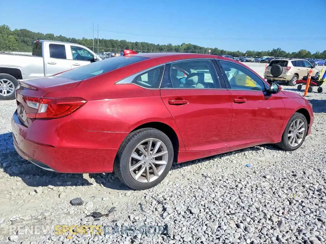 3 Photograph of a damaged car 1HGCV1F11MA040187 HONDA ACCORD 2021