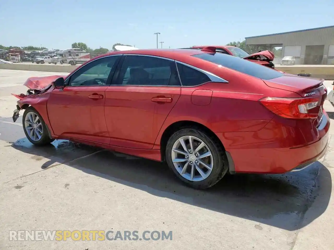 2 Photograph of a damaged car 1HGCV1F11MA040206 HONDA ACCORD 2021