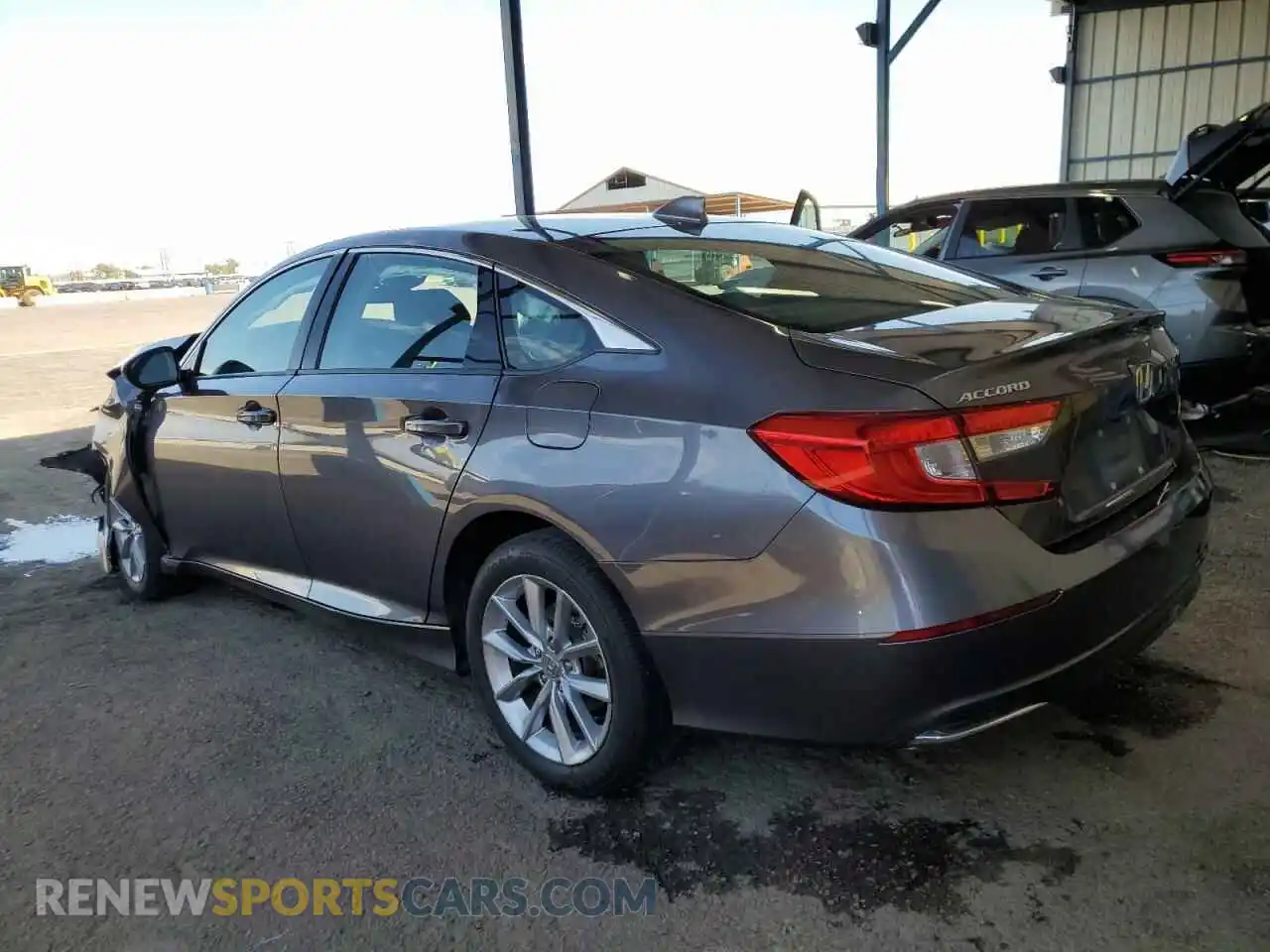 2 fotografías del automóvil dañado 1HGCV1F11MA046779 HONDA ACCORD 2021