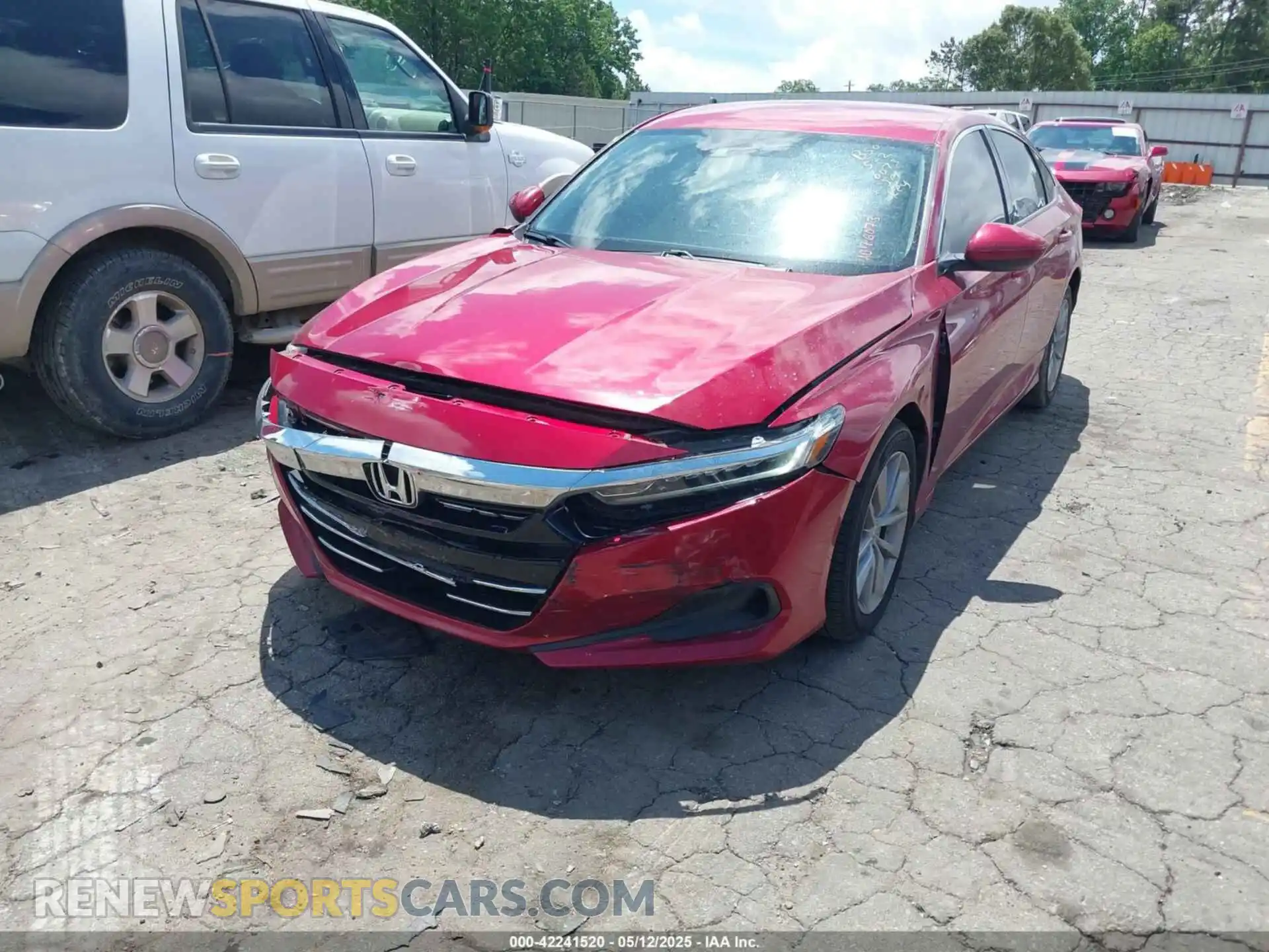 2 Photograph of a damaged car 1HGCV1F11MA076073 HONDA ACCORD 2021