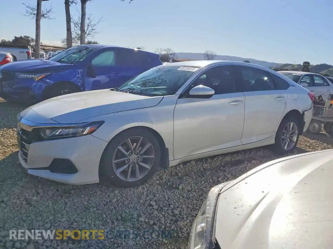 1 fotografías del automóvil dañado 1HGCV1F11MA077451 HONDA ACCORD 2021