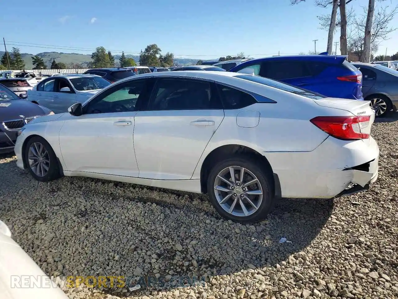 2 fotografías del automóvil dañado 1HGCV1F11MA077451 HONDA ACCORD 2021