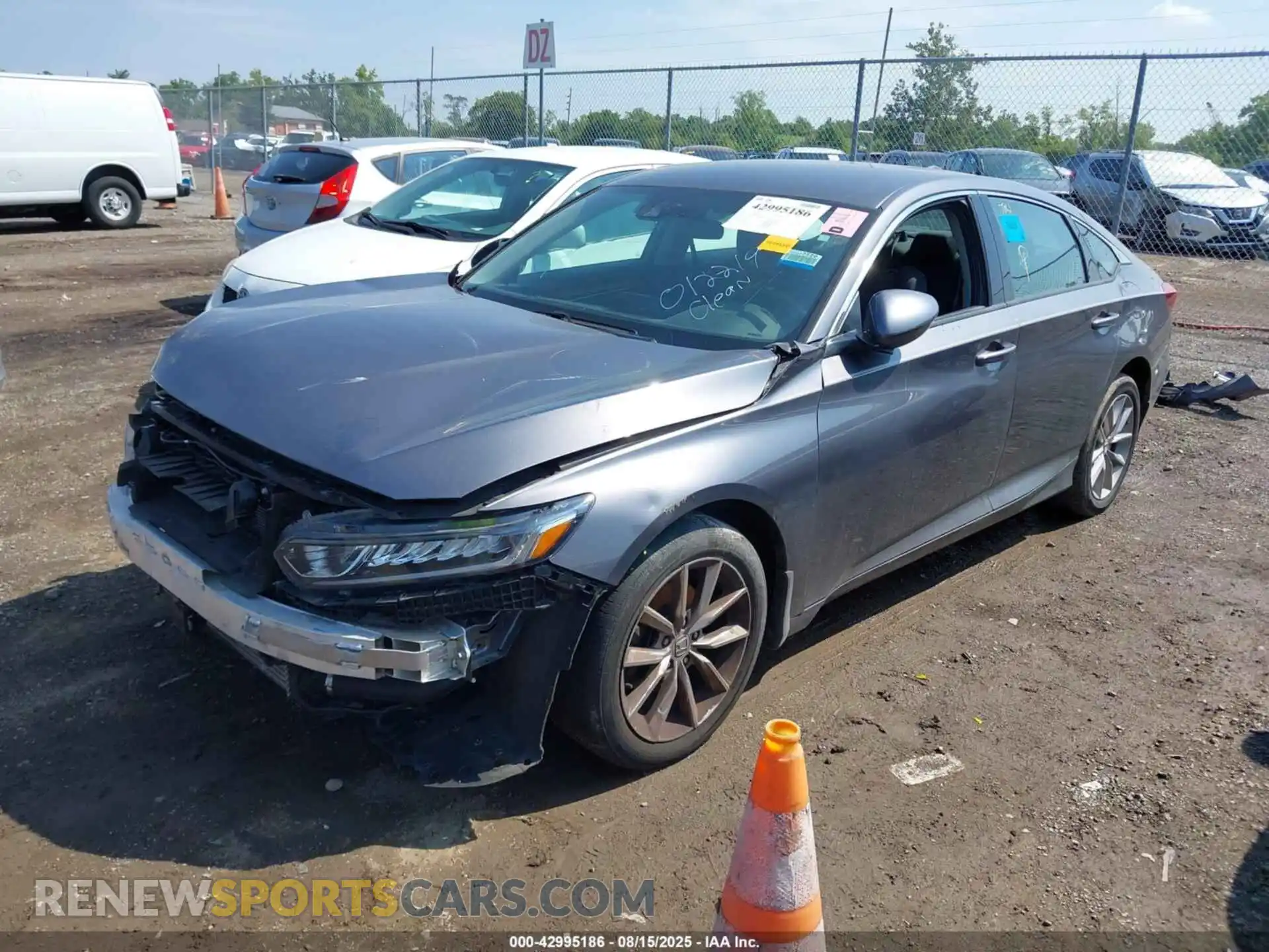 2 Photograph of a damaged car 1HGCV1F12MA012219 HONDA ACCORD 2021