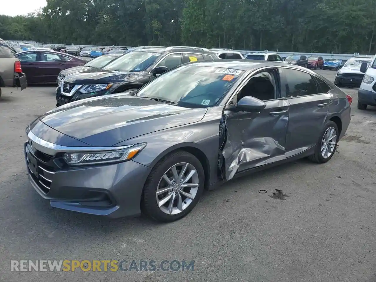 1 Photograph of a damaged car 1HGCV1F12MA022006 HONDA ACCORD 2021