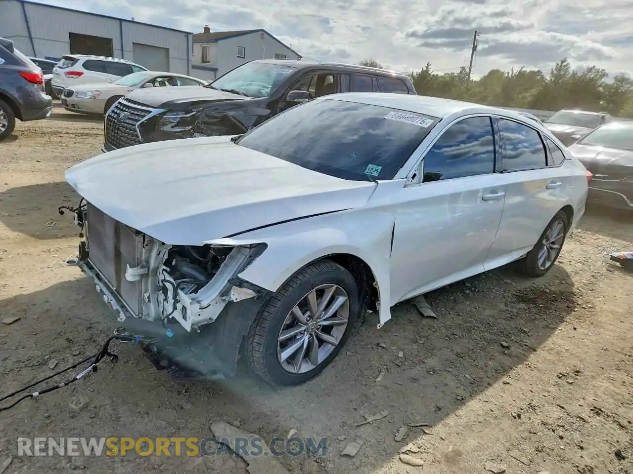 1 fotografías del automóvil dañado 1HGCV1F12MA041803 HONDA ACCORD 2021
