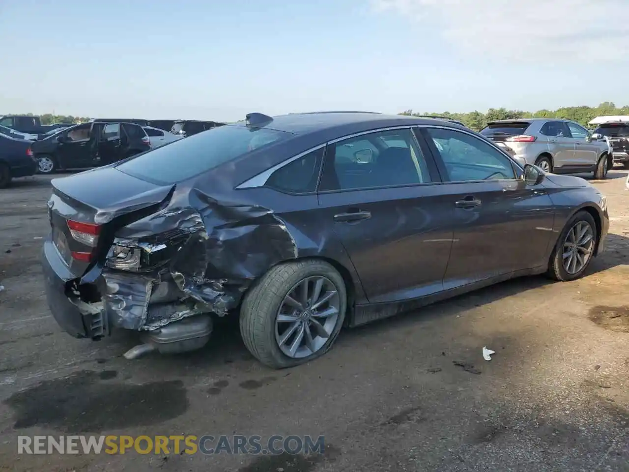 3 fotografías del automóvil dañado 1HGCV1F12MA057712 HONDA ACCORD 2021