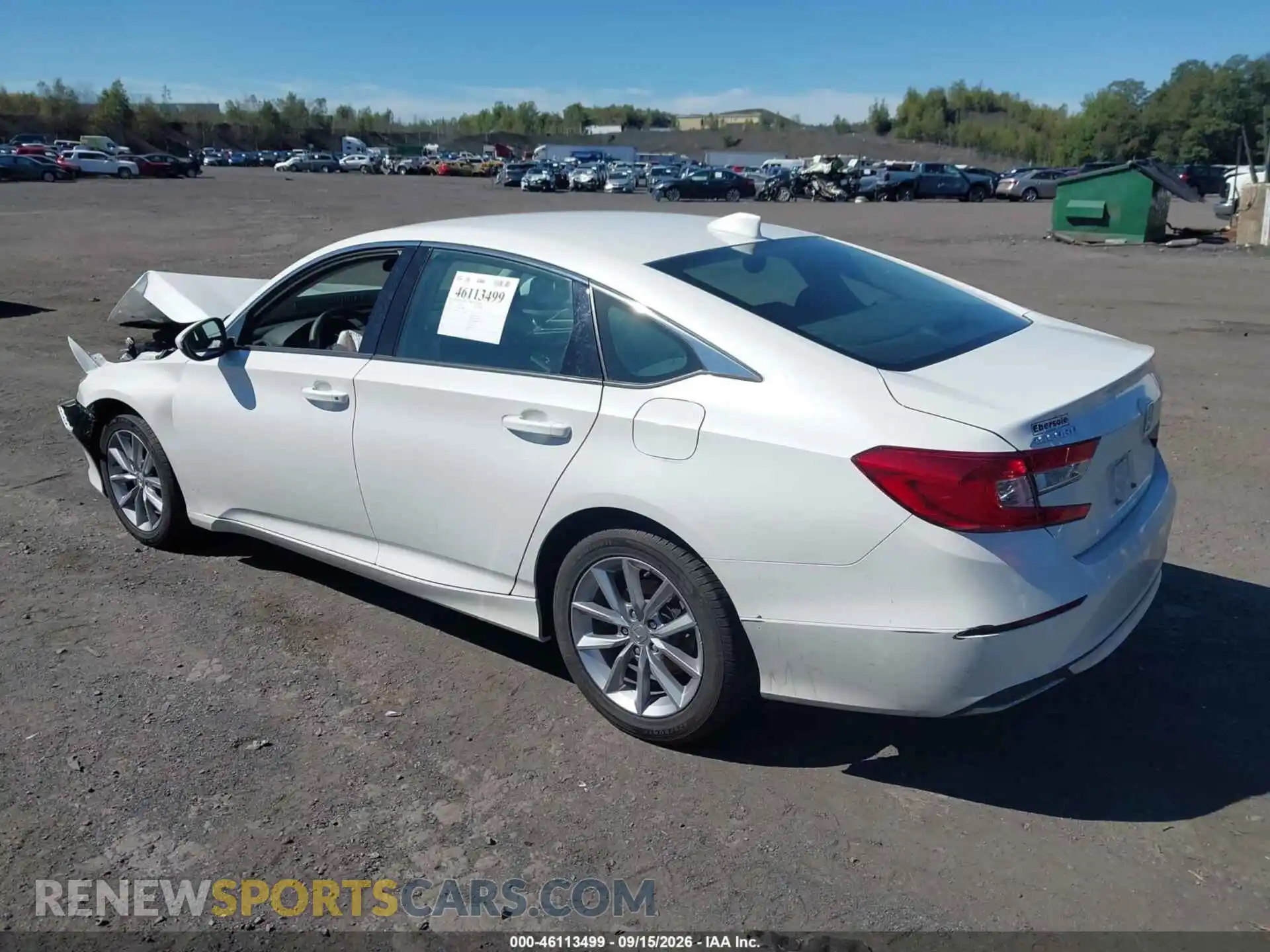 3 Photograph of a damaged car 1HGCV1F12MA077488 HONDA ACCORD 2021