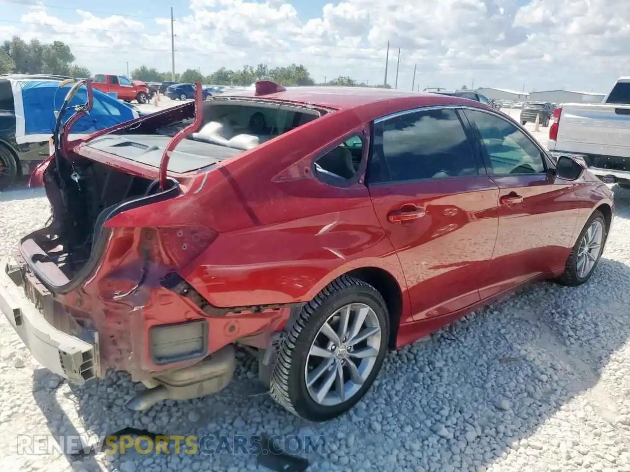 3 Photograph of a damaged car 1HGCV1F12MA103555 HONDA ACCORD 2021