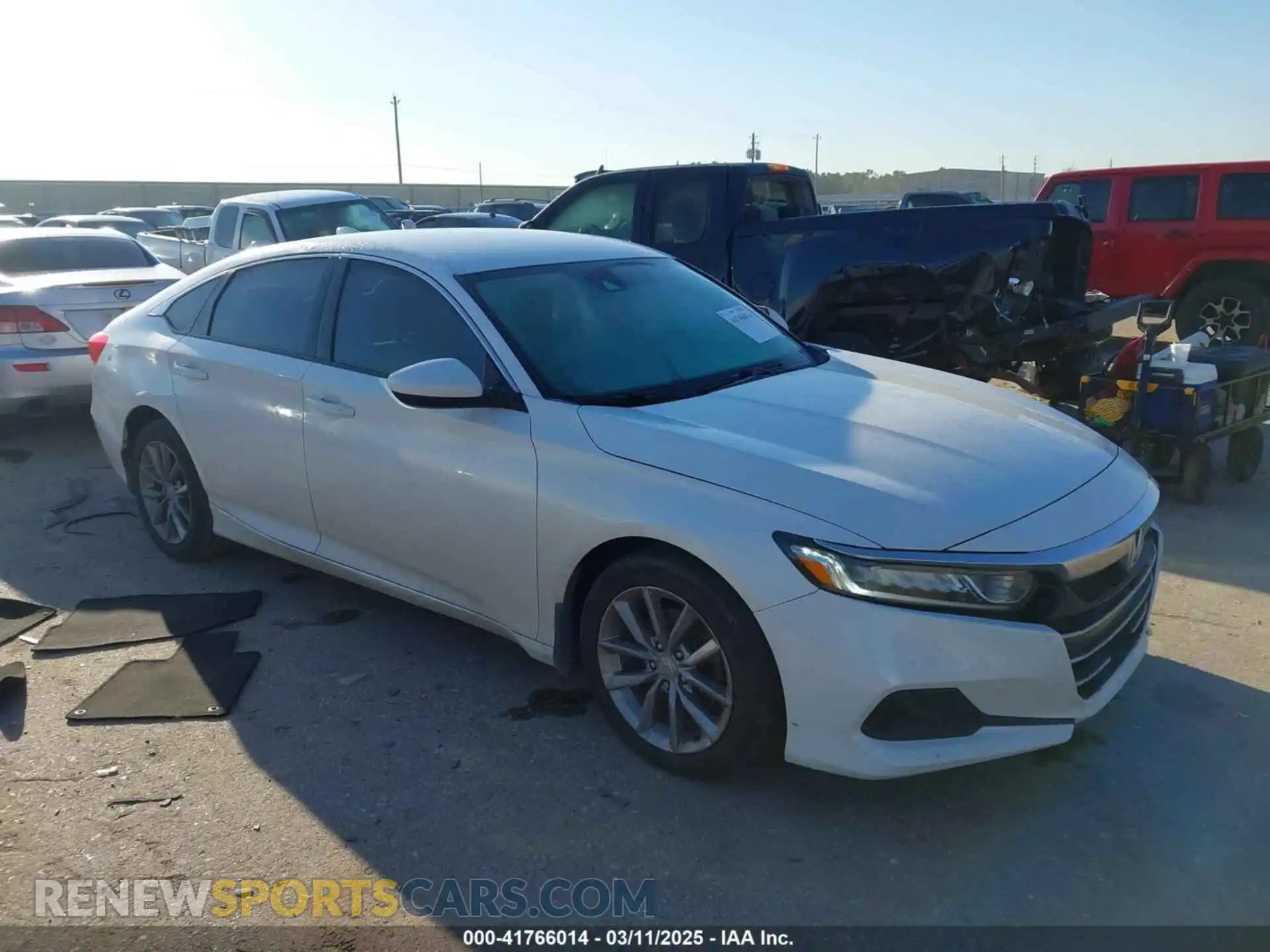 1 fotografías del automóvil dañado 1HGCV1F13MA018580 HONDA ACCORD 2021
