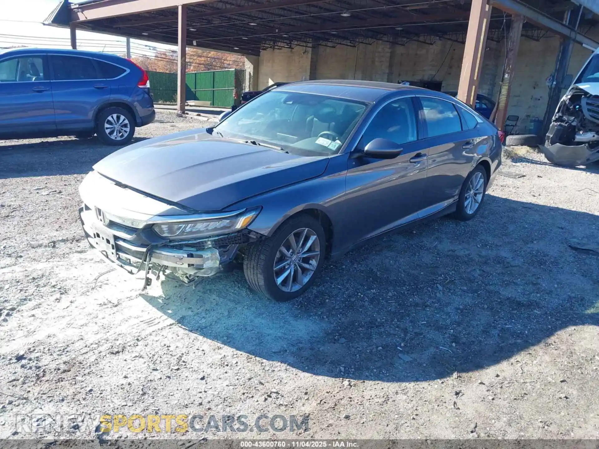 2 fotografías del automóvil dañado 1HGCV1F13MA068797 HONDA ACCORD 2021
