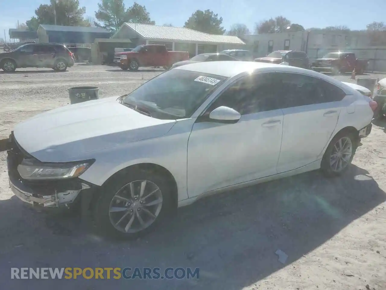 1 Photograph of a damaged car 1HGCV1F13MA072557 HONDA ACCORD 2021