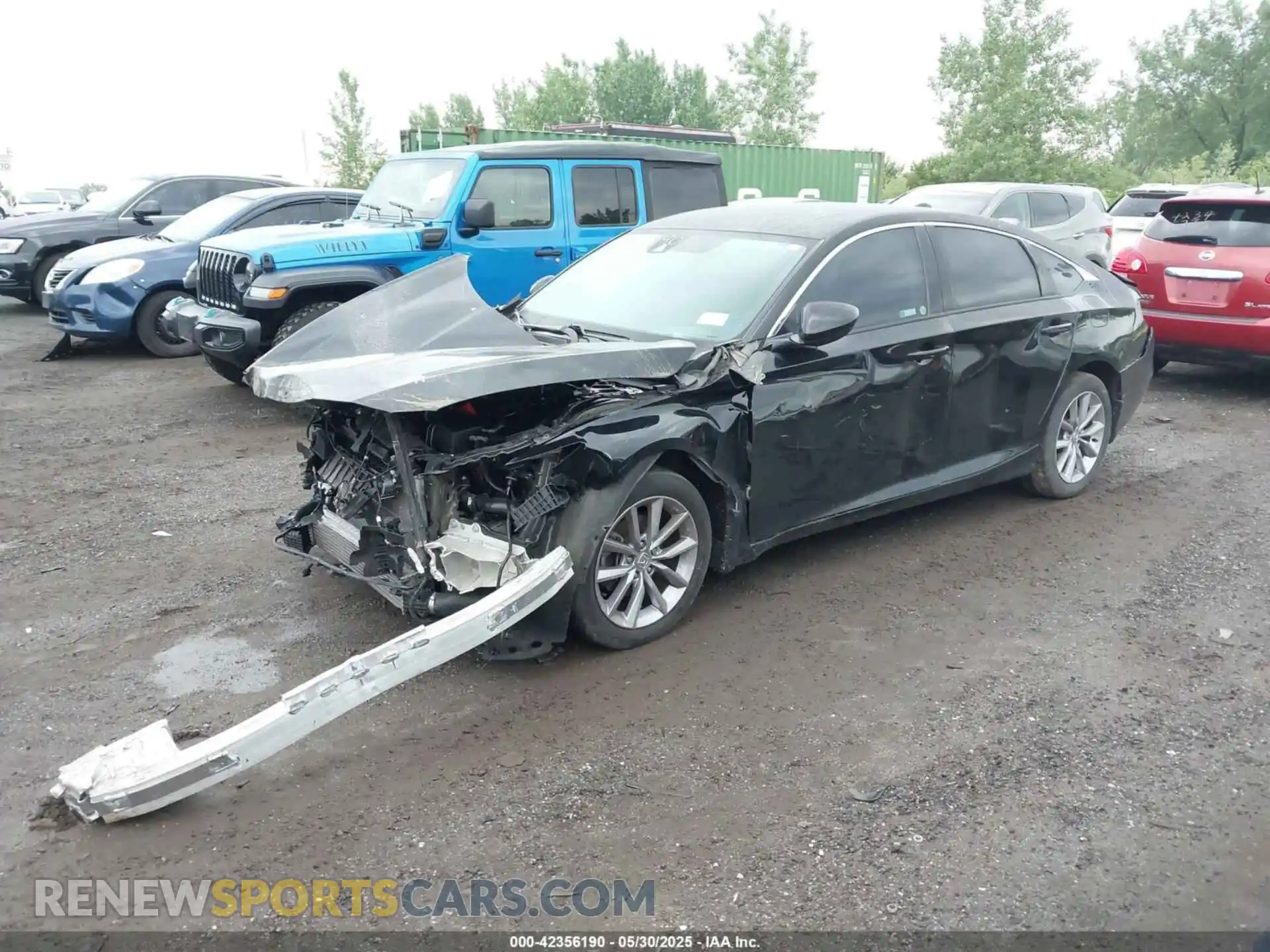 2 Photograph of a damaged car 1HGCV1F13MA085809 HONDA ACCORD 2021