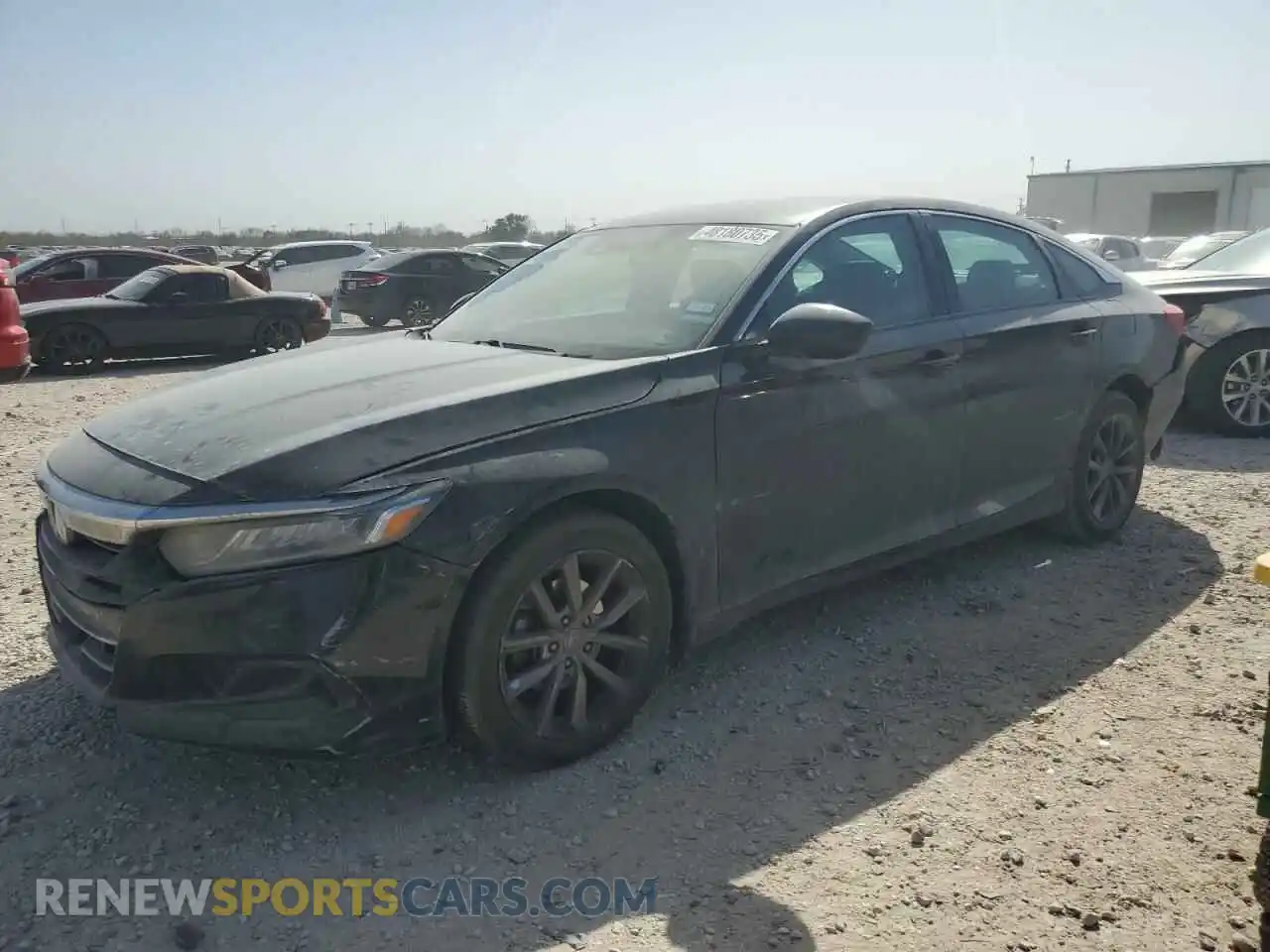 1 Photograph of a damaged car 1HGCV1F13MA086748 HONDA ACCORD 2021
