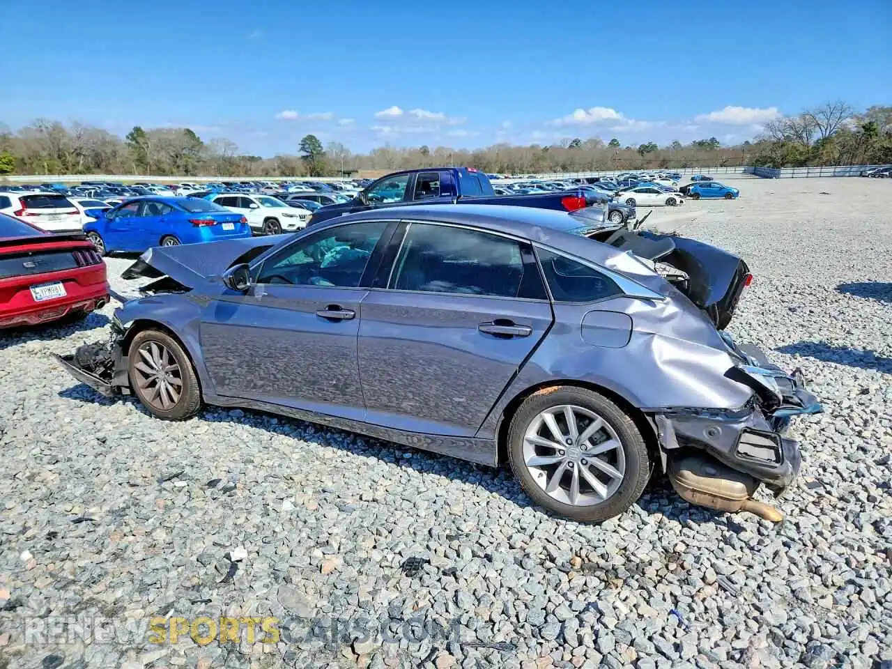 2 fotografías del automóvil dañado 1HGCV1F13MA095319 HONDA ACCORD 2021