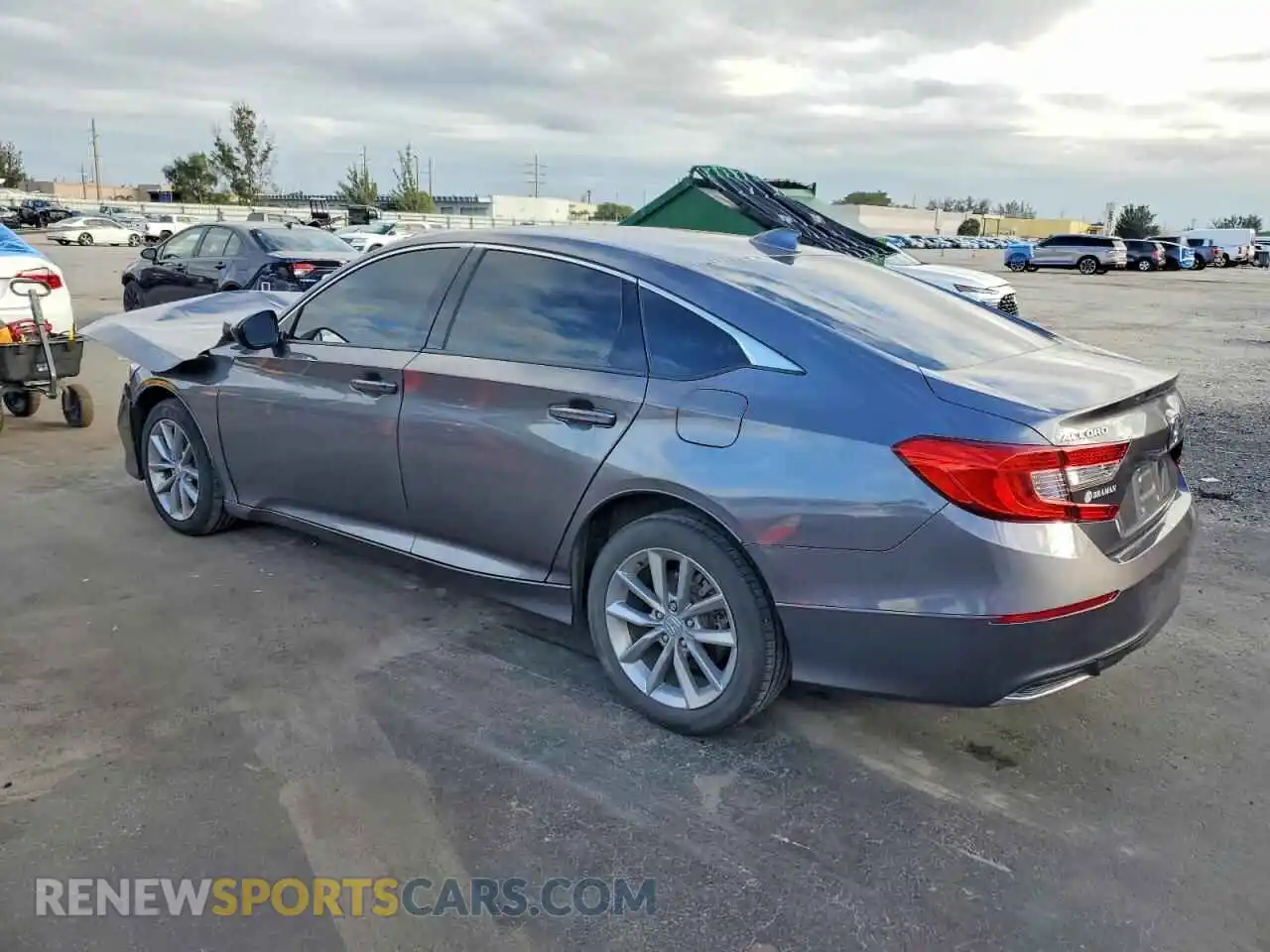 2 Photograph of a damaged car 1HGCV1F14MA012450 HONDA ACCORD 2021