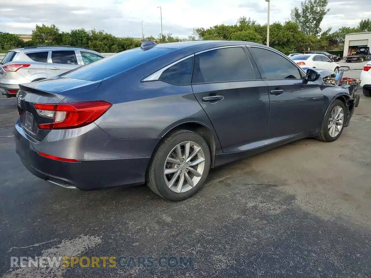 3 Photograph of a damaged car 1HGCV1F14MA012450 HONDA ACCORD 2021
