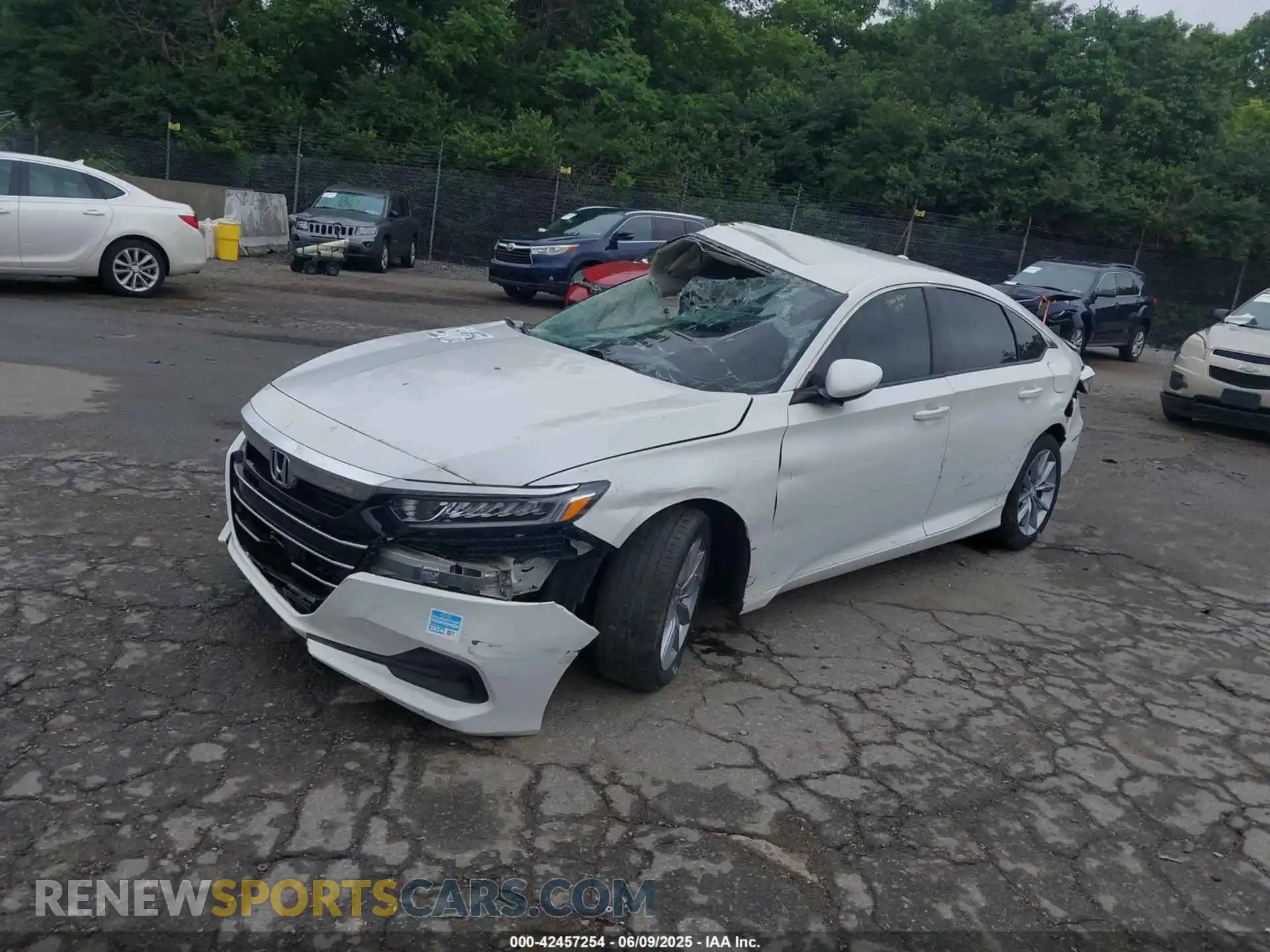 2 Photograph of a damaged car 1HGCV1F14MA014554 HONDA ACCORD 2021