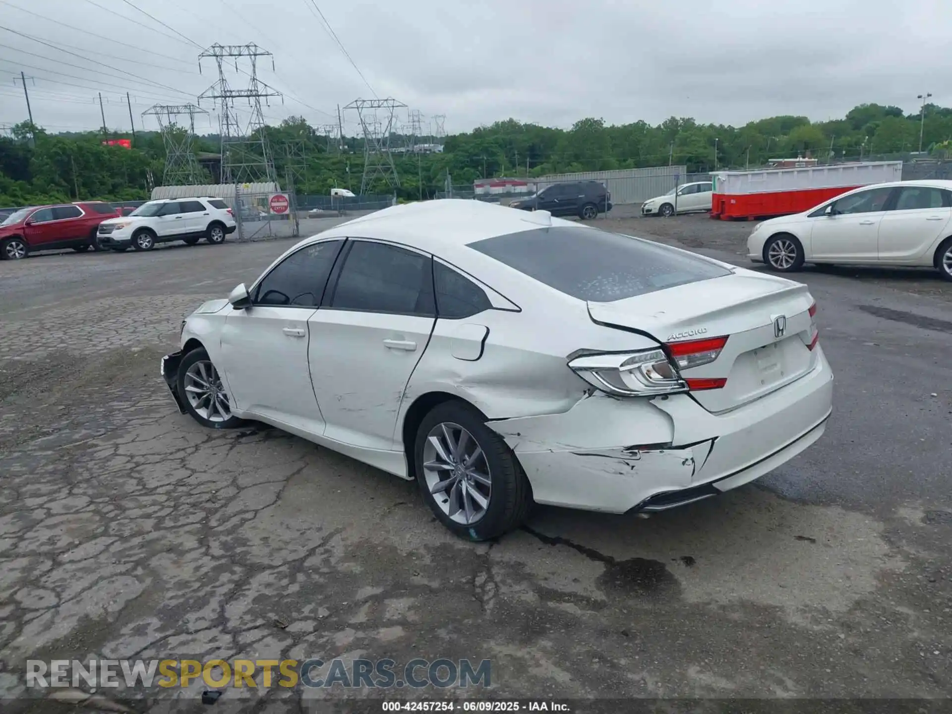 3 Photograph of a damaged car 1HGCV1F14MA014554 HONDA ACCORD 2021