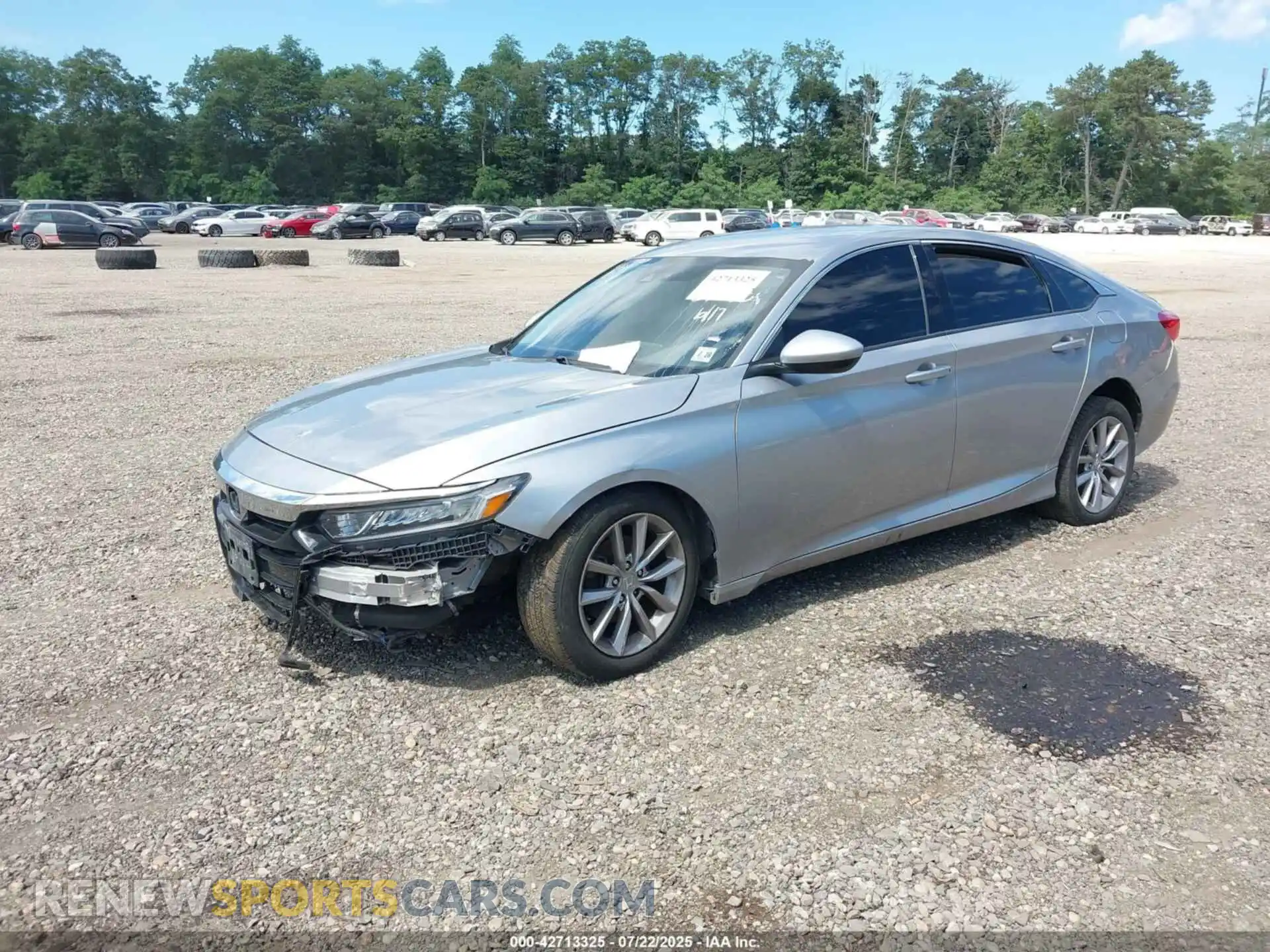 2 Photograph of a damaged car 1HGCV1F14MA015154 HONDA ACCORD 2021