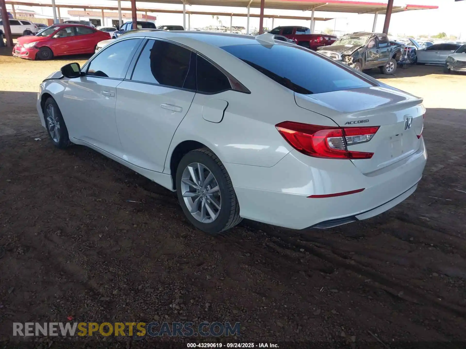 3 Photograph of a damaged car 1HGCV1F14MA055461 HONDA ACCORD 2021