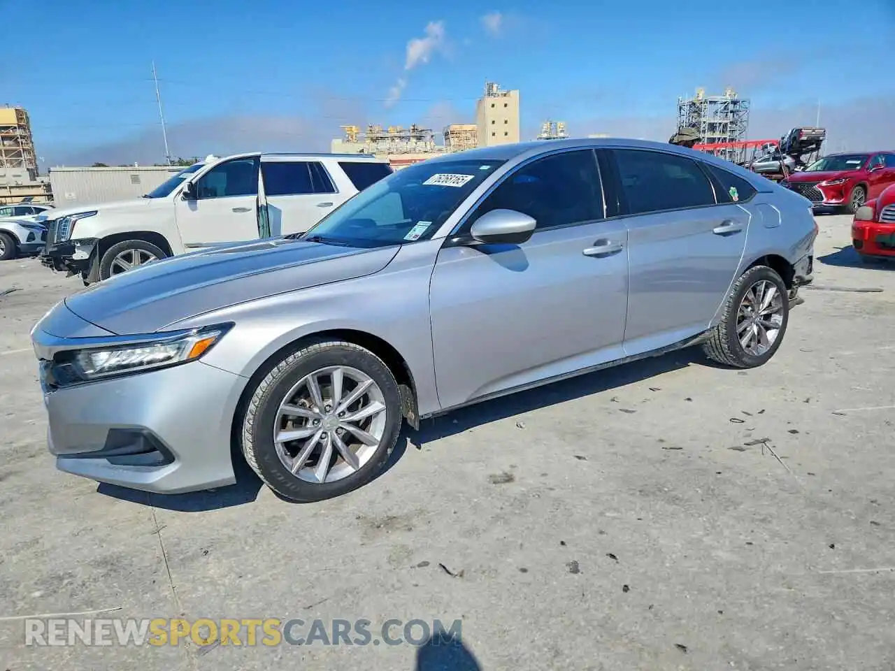 1 Photograph of a damaged car 1HGCV1F14MA072809 HONDA ACCORD 2021