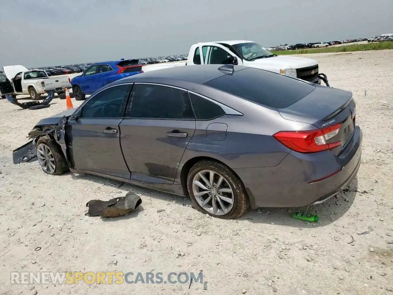 2 Photograph of a damaged car 1HGCV1F14MA078982 HONDA ACCORD 2021