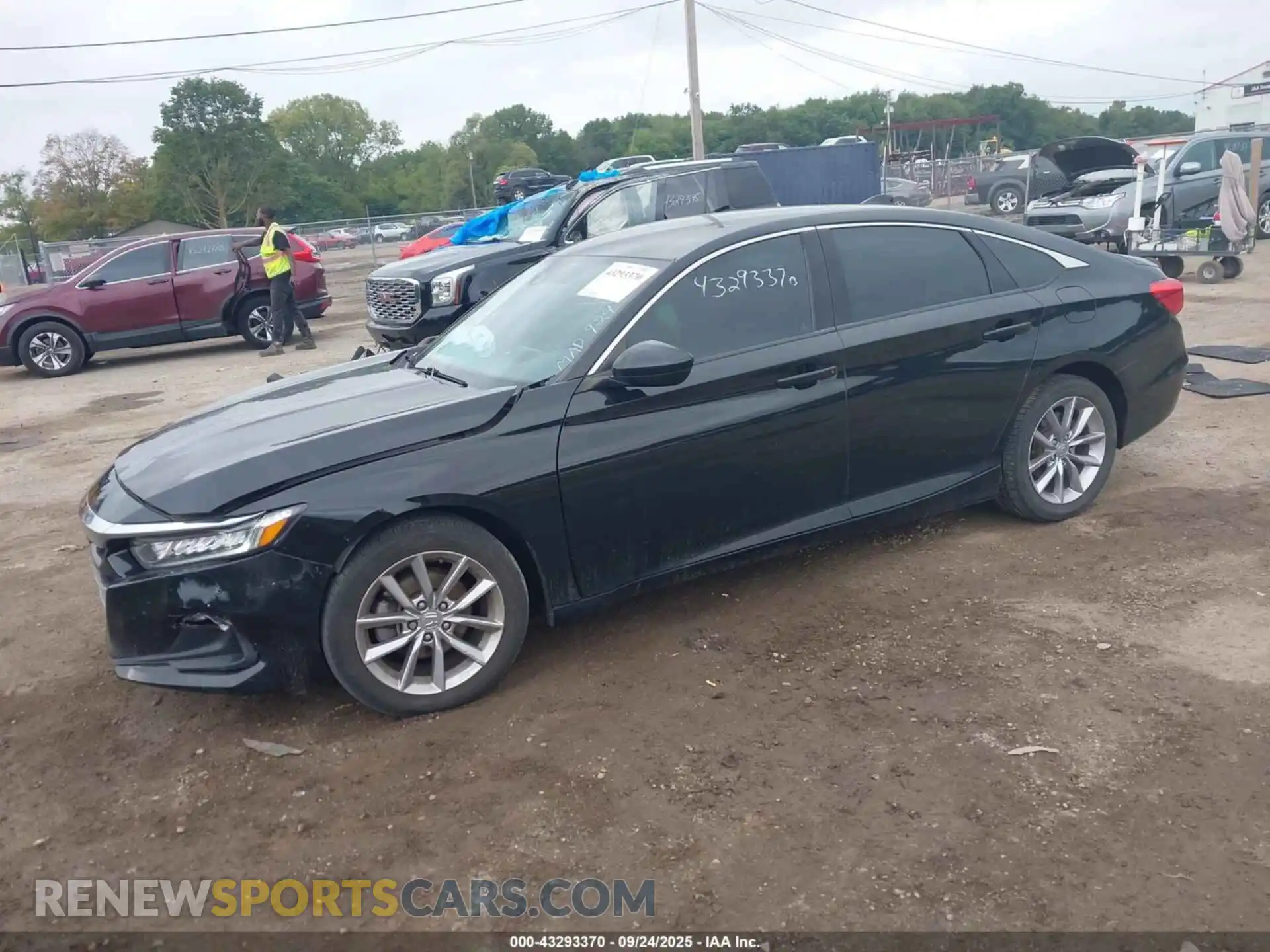 2 Photograph of a damaged car 1HGCV1F15MA006365 HONDA ACCORD 2021
