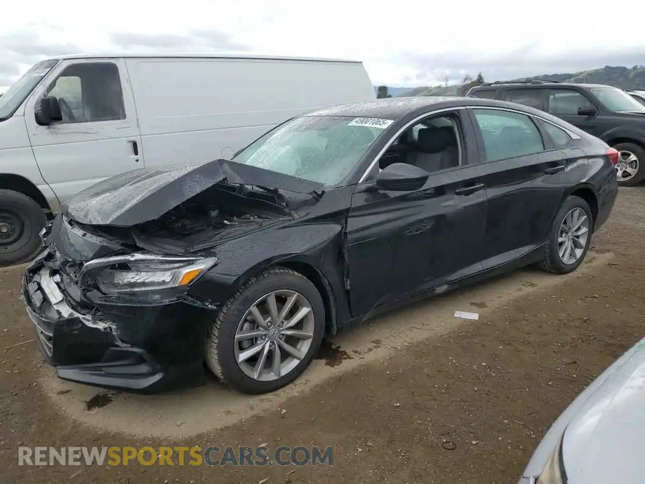 1 Photograph of a damaged car 1HGCV1F15MA085875 HONDA ACCORD 2021