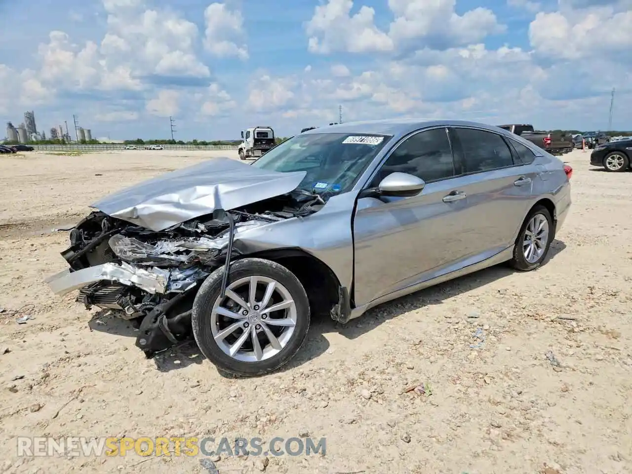 1 Photograph of a damaged car 1HGCV1F15MA112802 HONDA ACCORD 2021