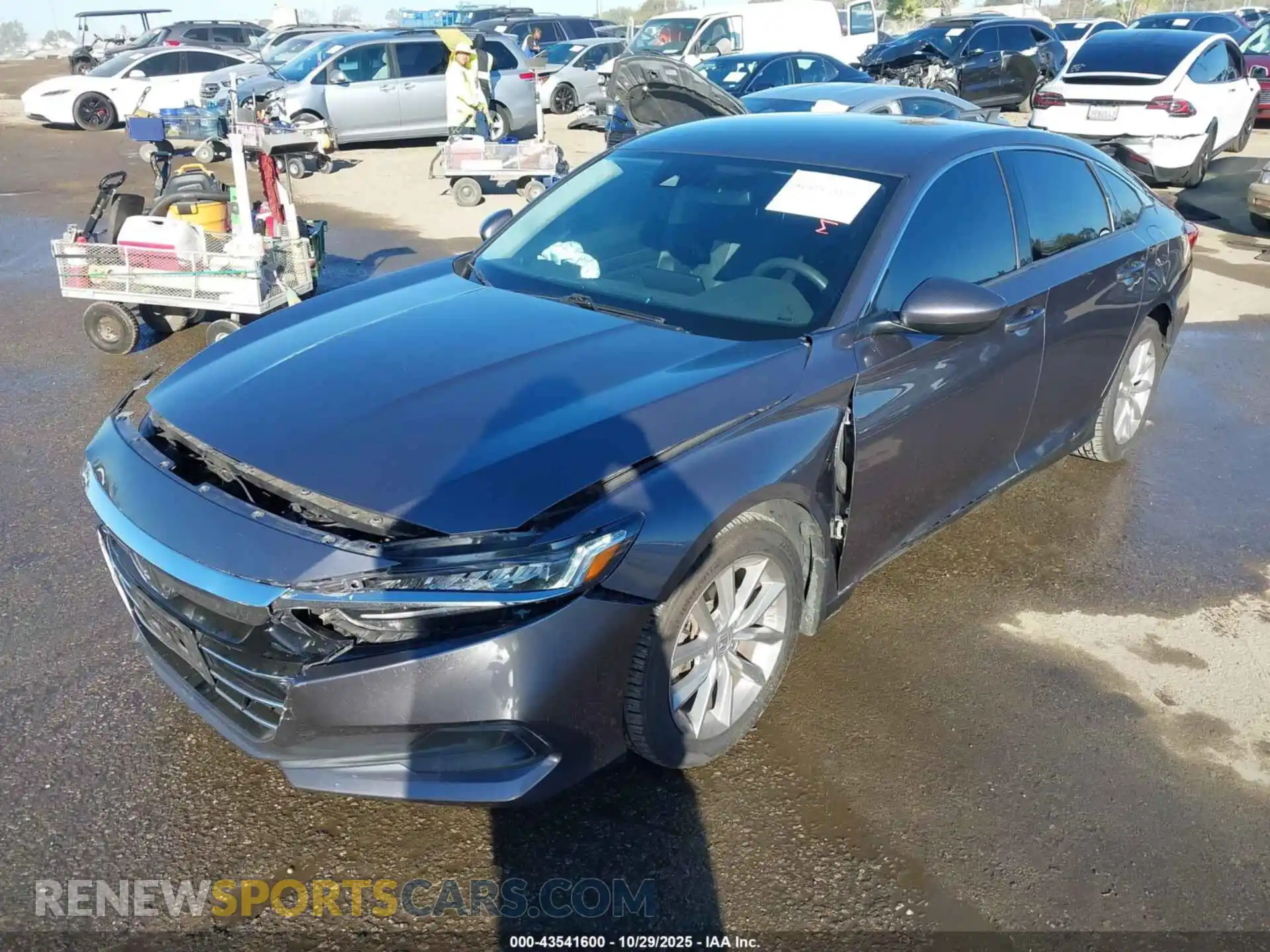 2 Photograph of a damaged car 1HGCV1F16MA005175 HONDA ACCORD 2021