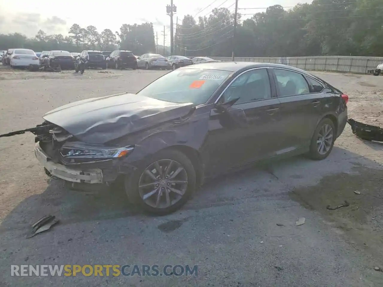 1 Photograph of a damaged car 1HGCV1F16MA013387 HONDA ACCORD 2021
