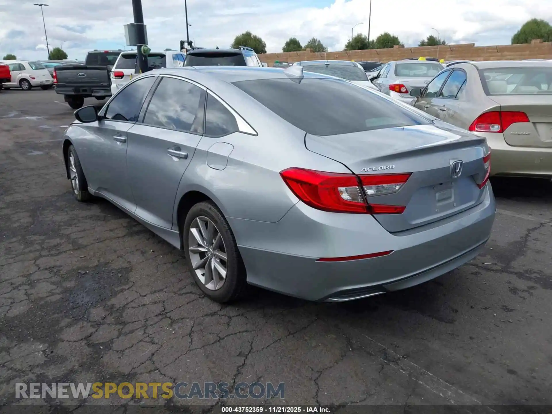 3 Photograph of a damaged car 1HGCV1F16MA015446 HONDA ACCORD 2021