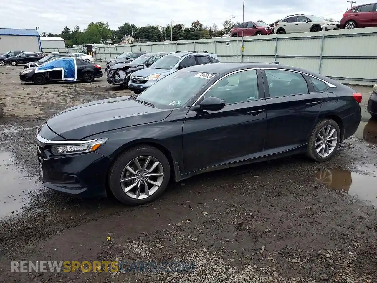 1 fotografías del automóvil dañado 1HGCV1F16MA033249 HONDA ACCORD 2021
