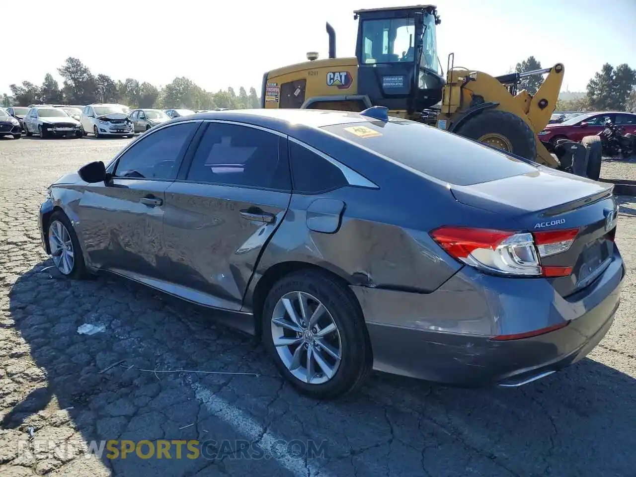 2 fotografías del automóvil dañado 1HGCV1F16MA035177 HONDA ACCORD 2021