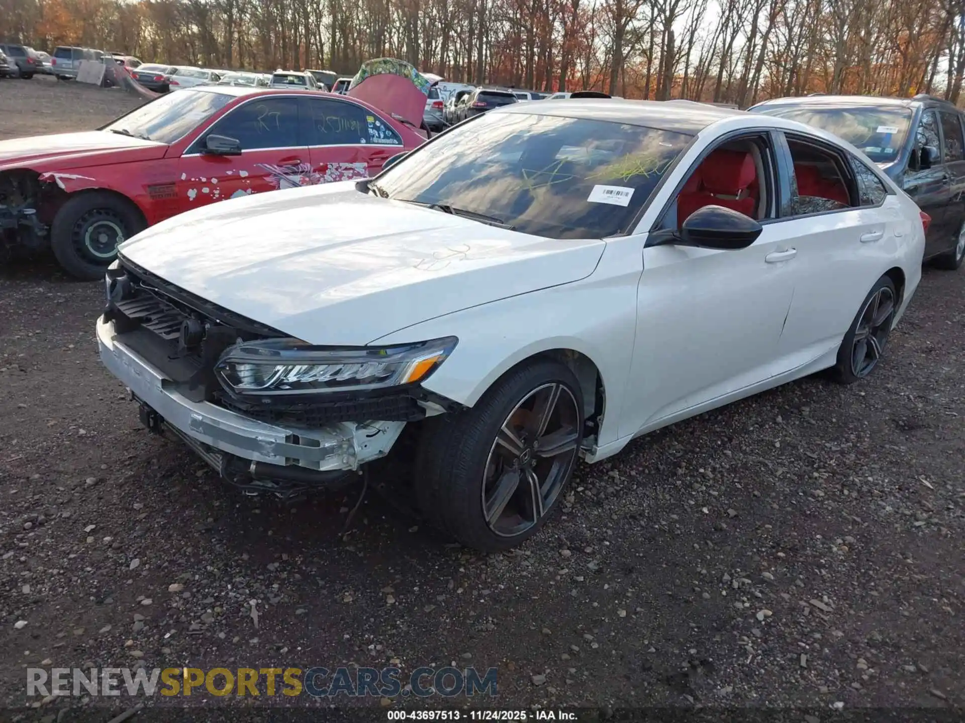 2 Photograph of a damaged car 1HGCV1F16MA038967 HONDA ACCORD 2021